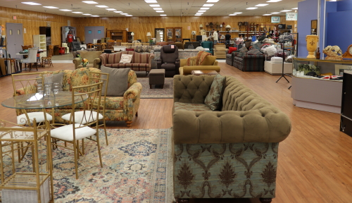 thrift store furniture and housewares